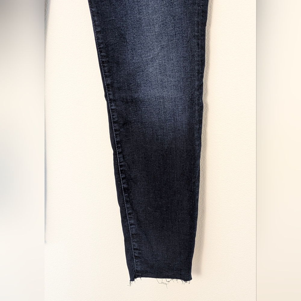H&M Woman's High Waist Super SKINNY Ankle jeans Blue Size 32 Embrace Denim New - Picture 5 of 12